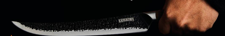 CUCHILLO 10 CARNICERO CURVO MARTILLADO