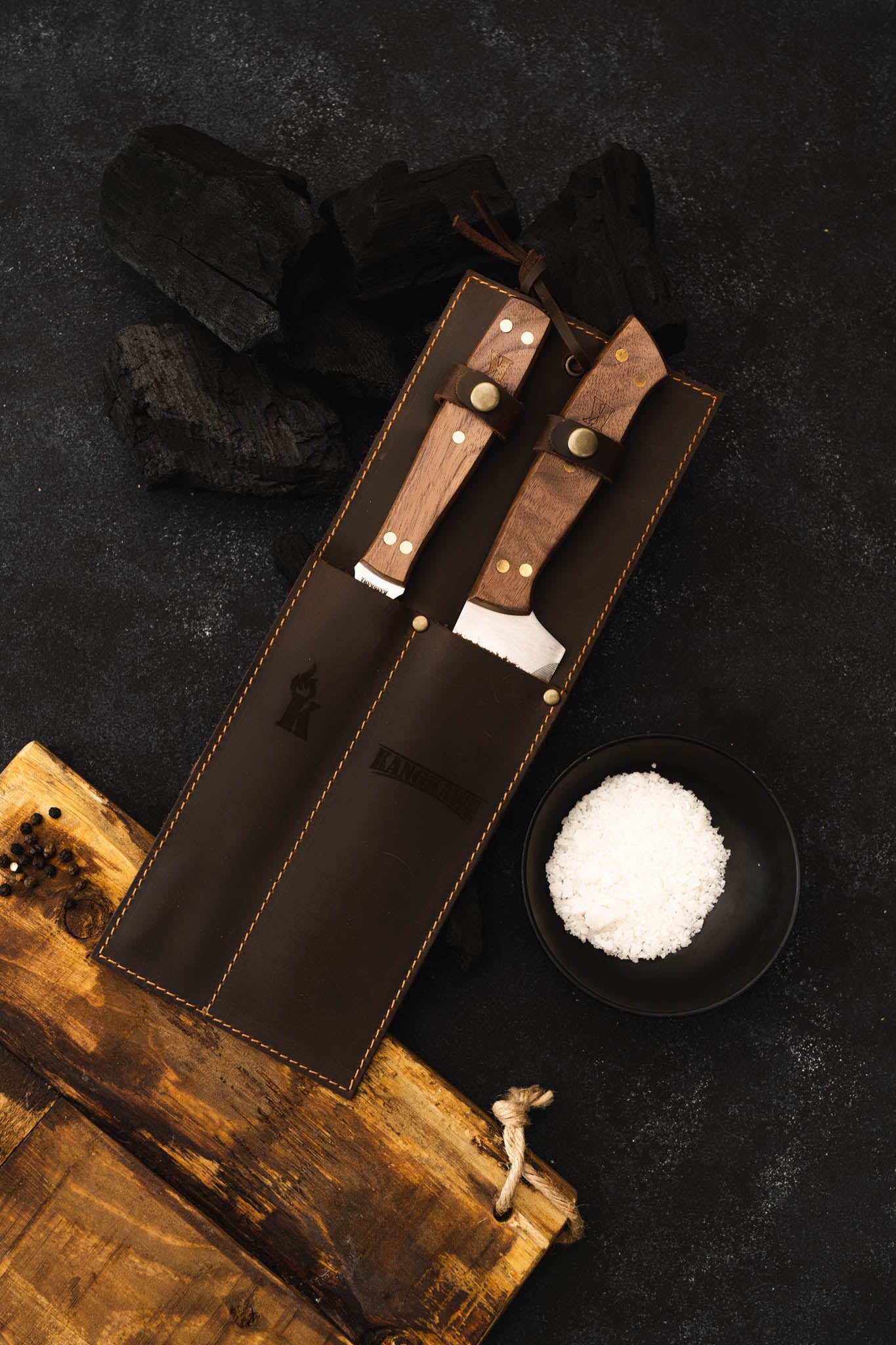 SET TENEDOR MAS CUCHILLO PARRILERO