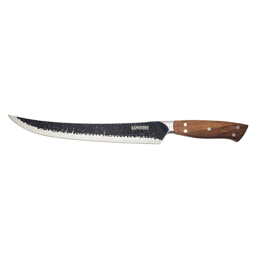 CUCHILLO 10 CARNICERO CURVO MARTILLADO