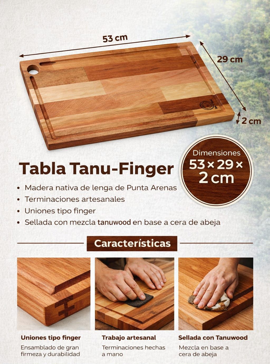 Tabla TANU-FINGER
